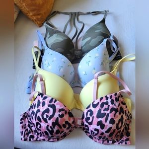 Victoria Secret PINK push up bras 34b